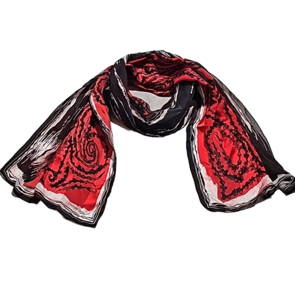 Cynthia Rowley 100% Silk Scark